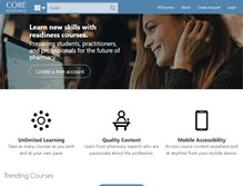 Tablet Screenshot of corereadiness.com